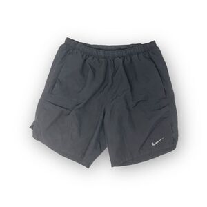 Nike Challenger Dri Fit Brief Lined Black Shorts Run CZ9066-010 Mens Size Medium